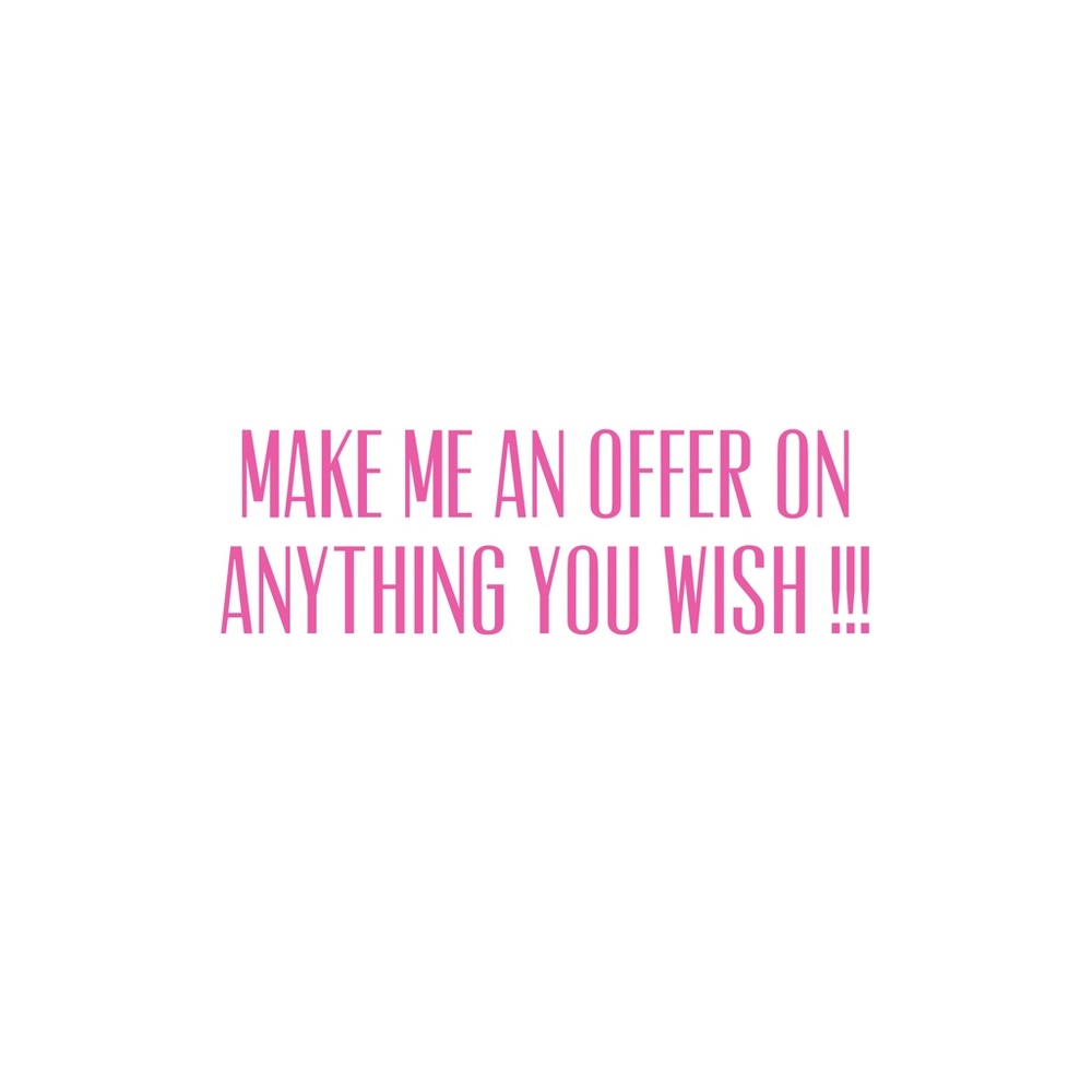 Always open to offers!!